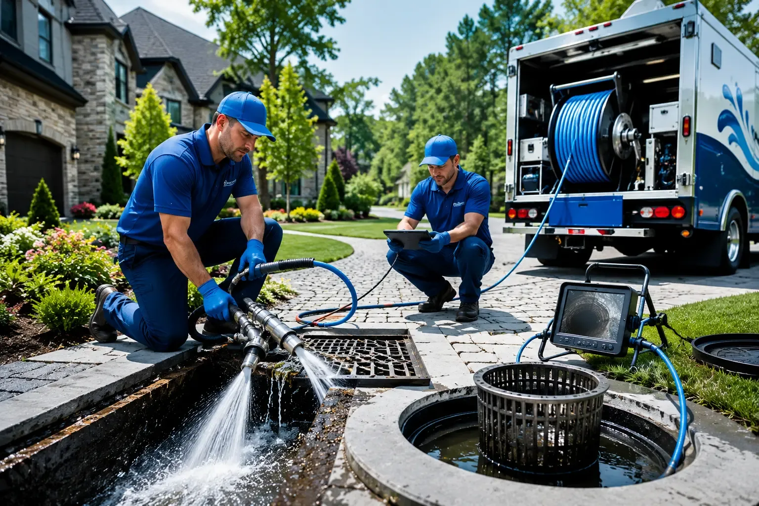 Local outdoor drain cleaning professionals in Powers, MI